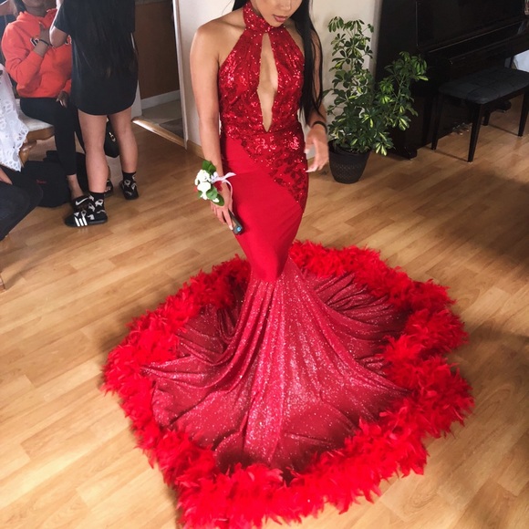 Custom Made Prom Dress - Picture 1 of 3